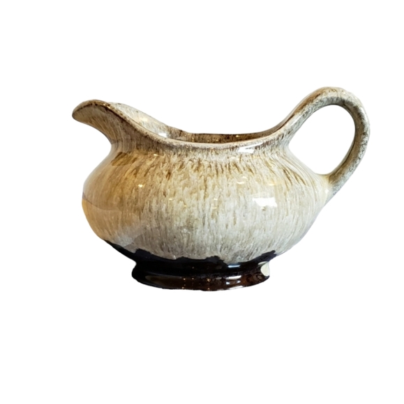 Vintage Evangeline Canada Ceramic Small Drip Enamel Creamer - Picture 2 of 8